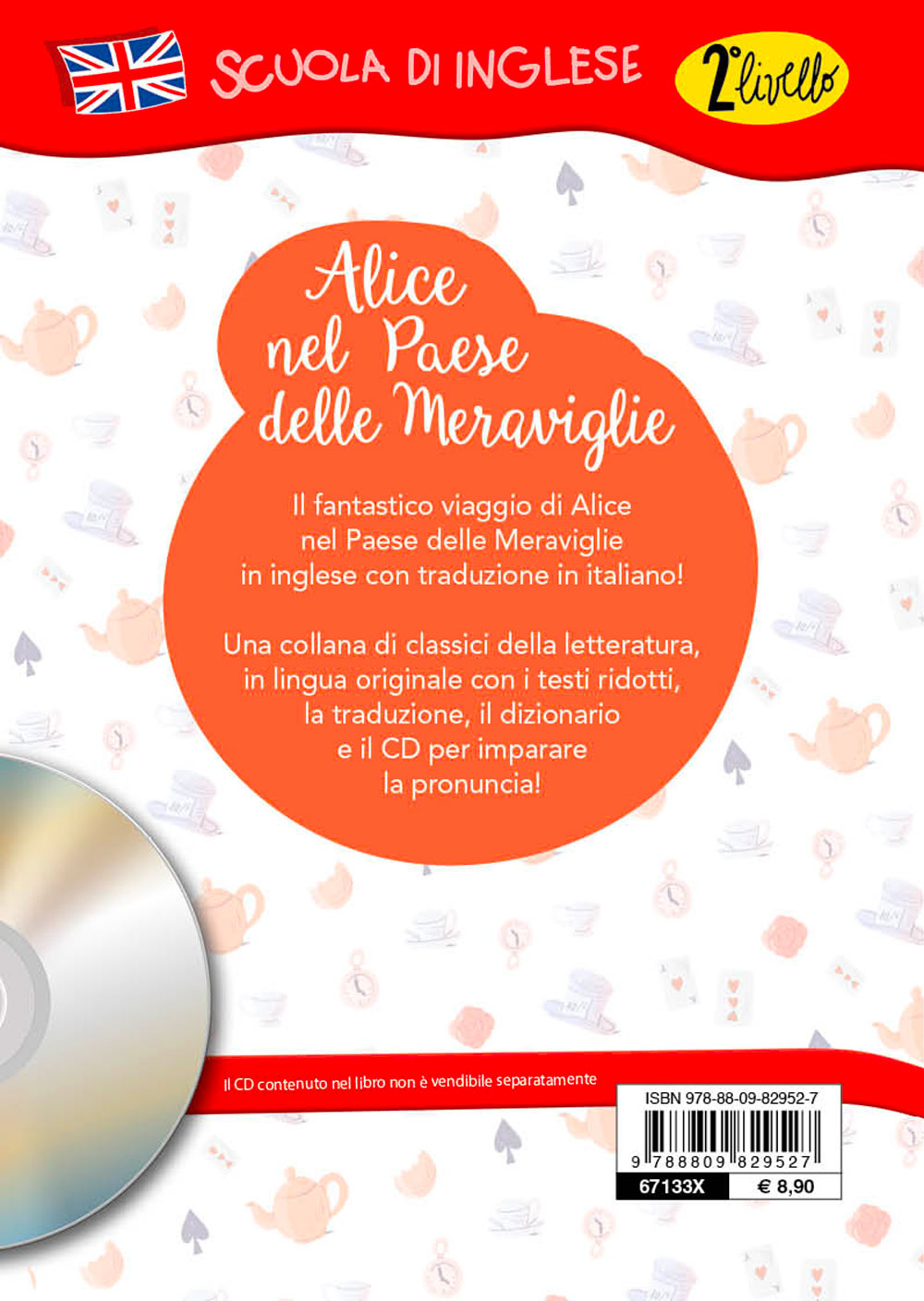 Alice in Wonderland + CD::Con traduzione e dizionario